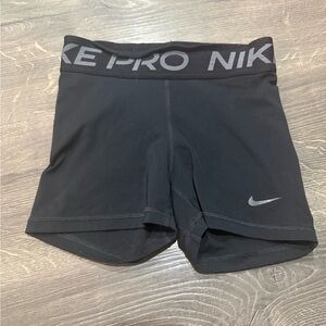 Nike Pro Black Athletic Shorts